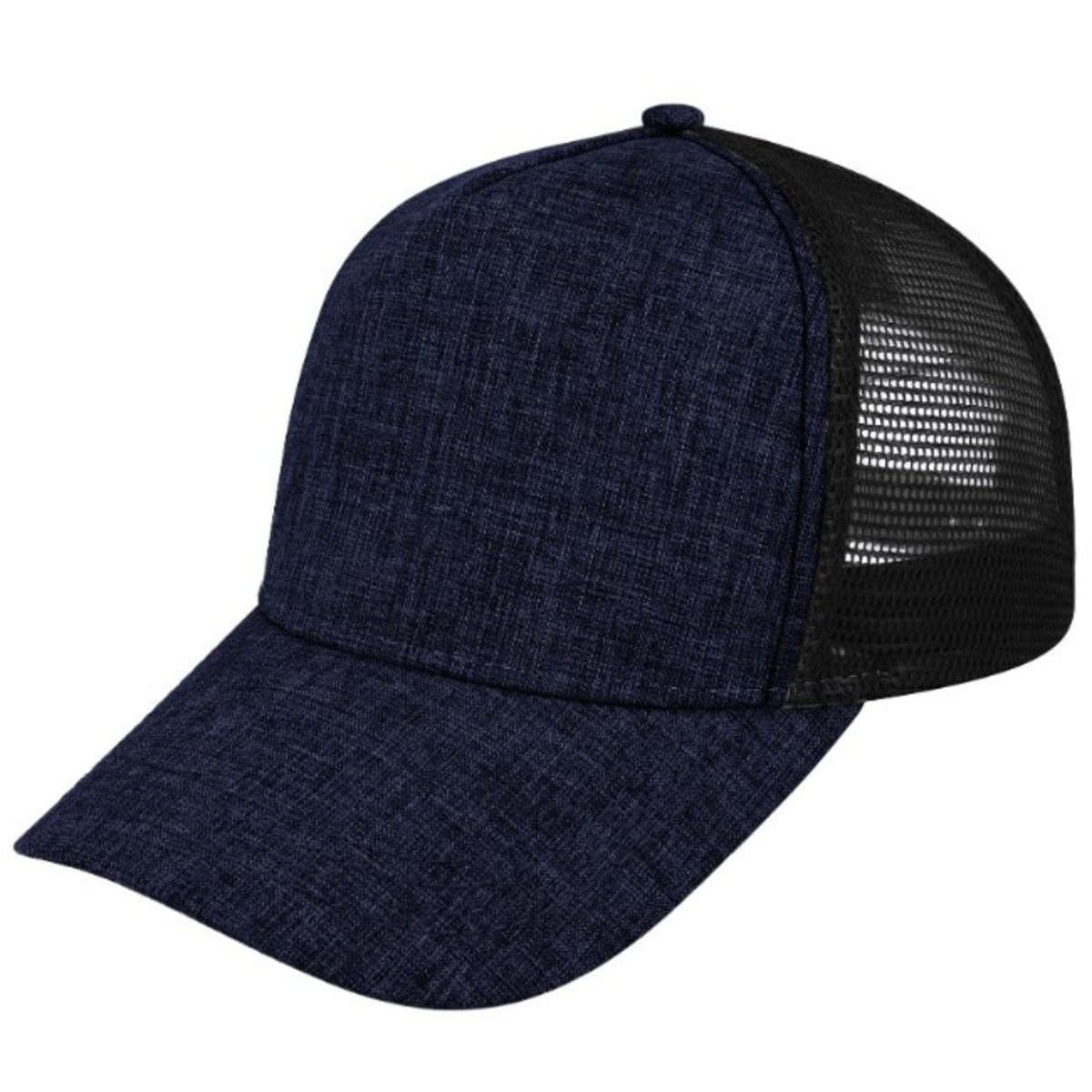 5 Panel Summit Trucker Cap - Charcoal/Black 31