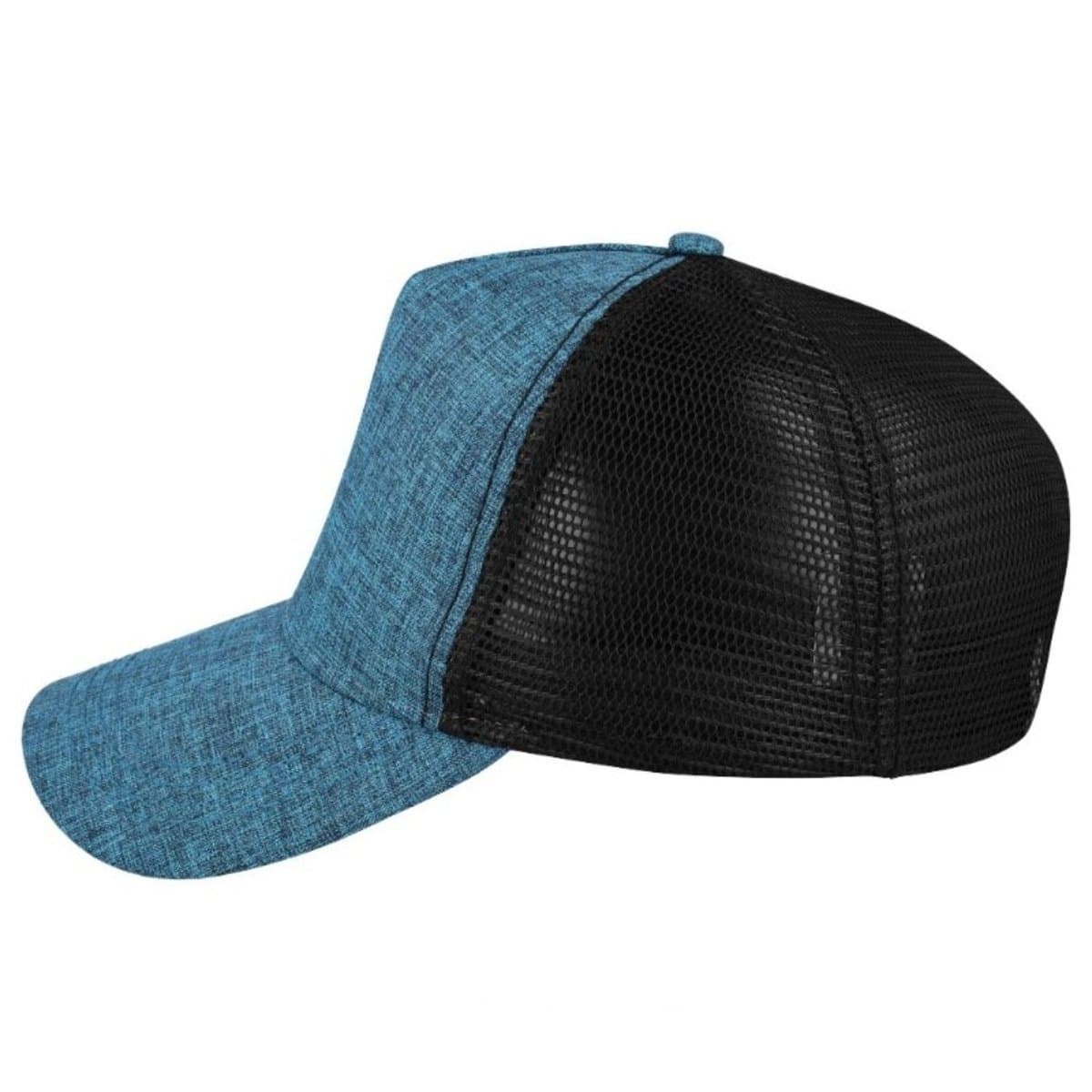 5 Panel Summit Trucker Cap - Charcoal/Black 41