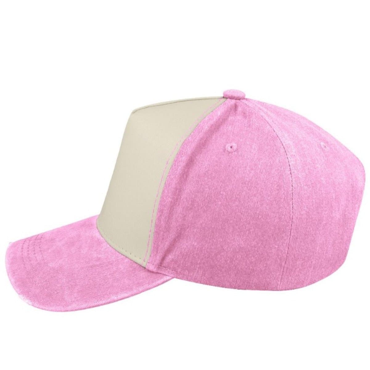 Pigment Washed 5 Panel Cap - Royal 47