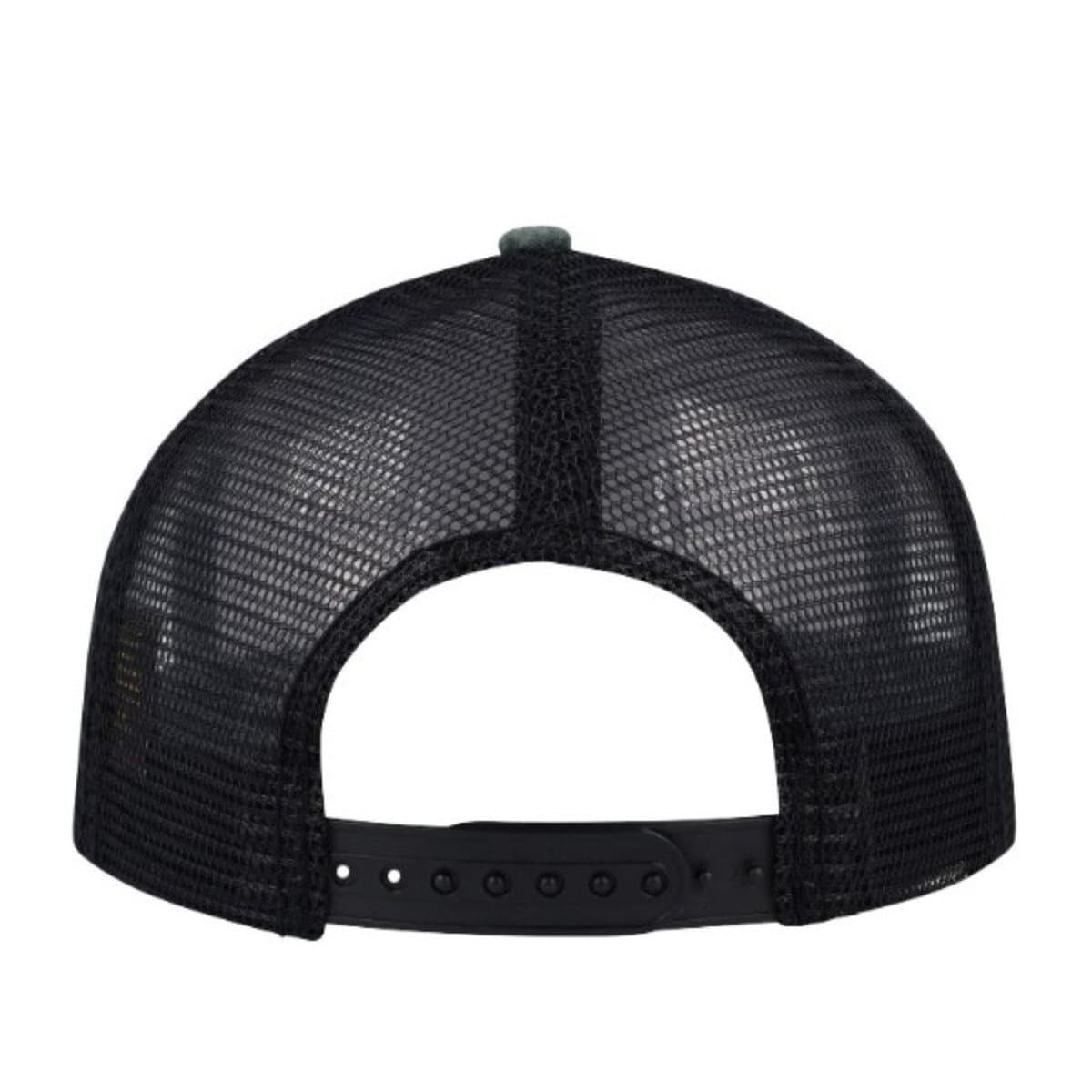 Jersey Trucker Cap - Charcoal Melange/Black 15