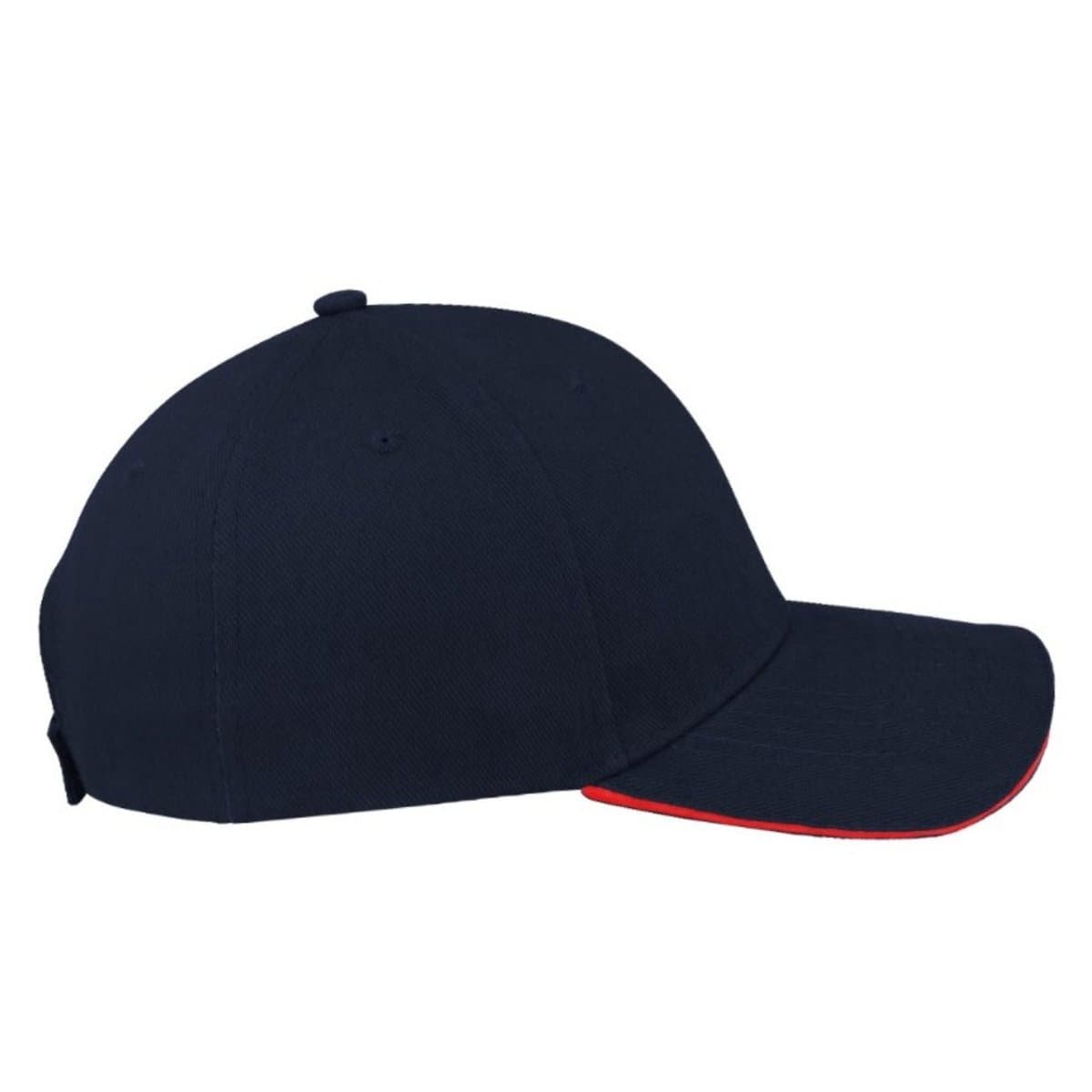 Sandwich Brushed Cotton Cap - Navy/White 36