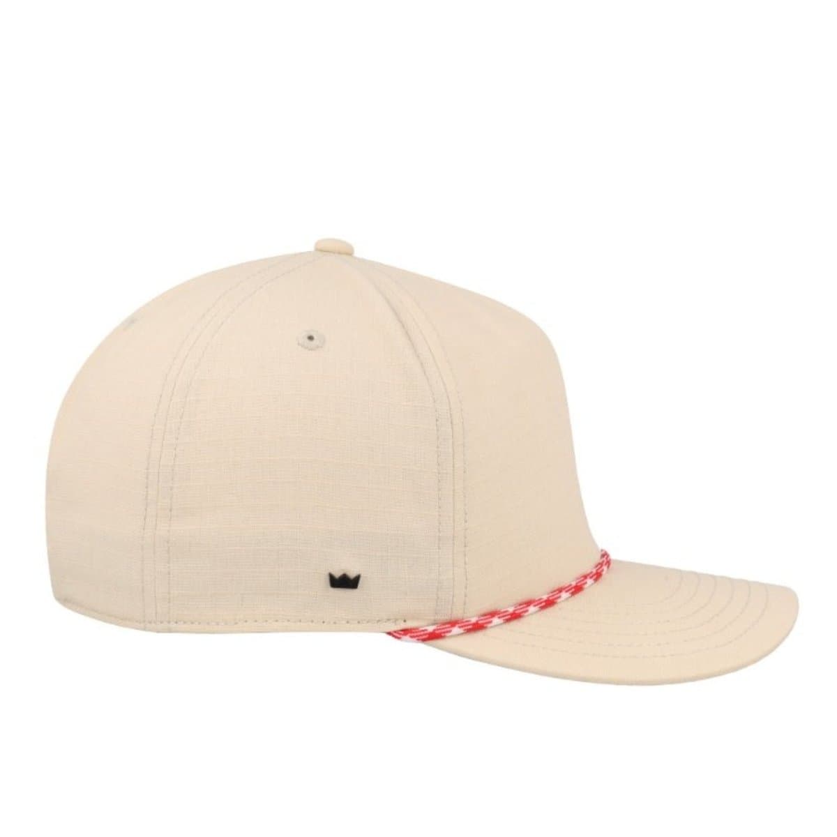 5 Panel Ripstop Dad Cap - Light Green/White 24
