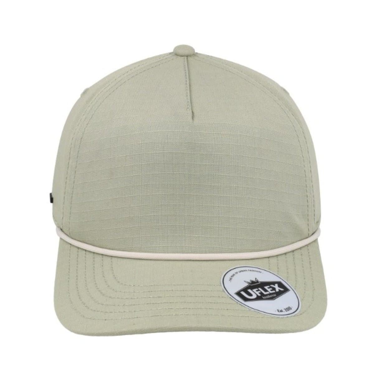 5 Panel Ripstop Dad Cap - Black/Grey Camo 34