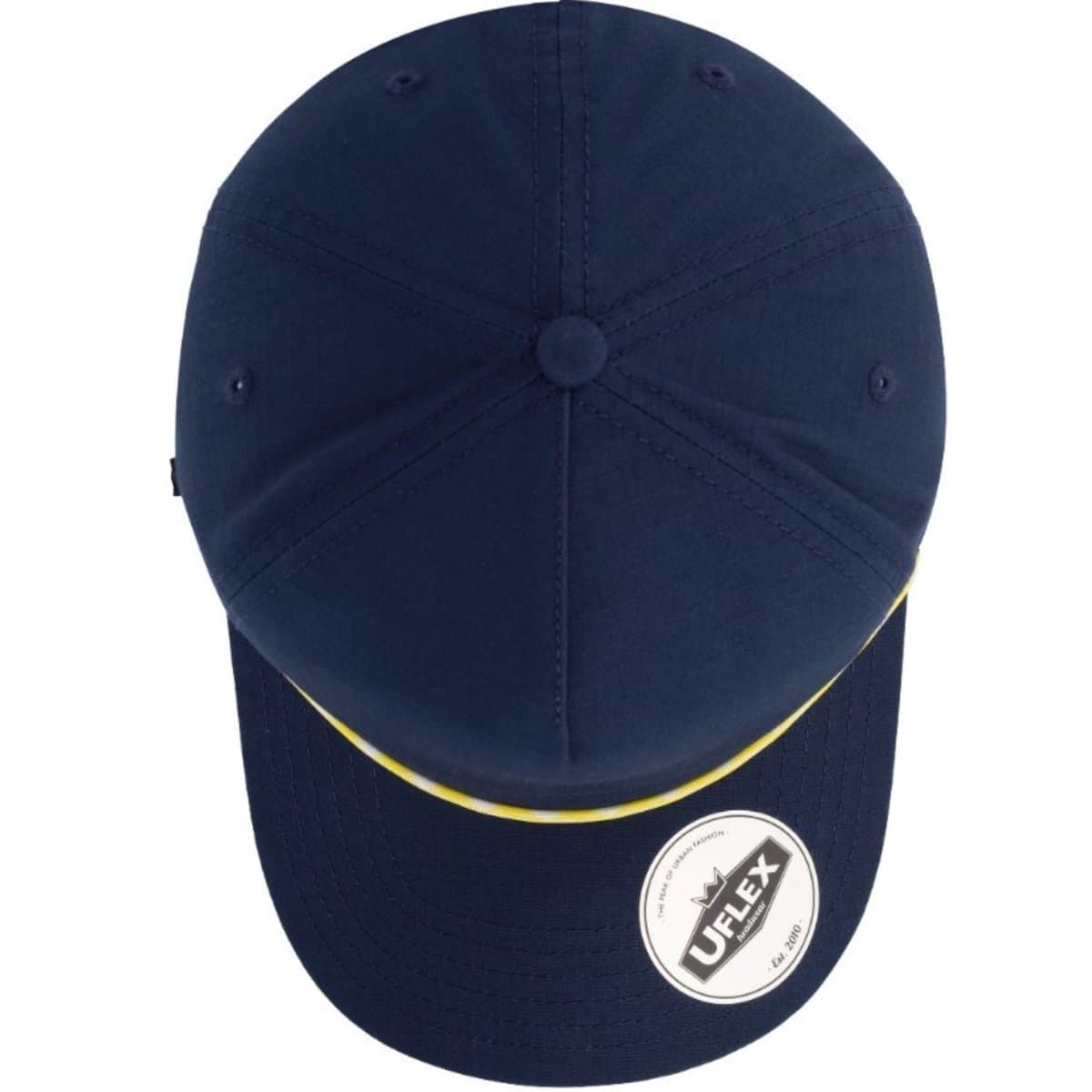 5 Panel Ripstop Dad Cap - Light Green/White 44