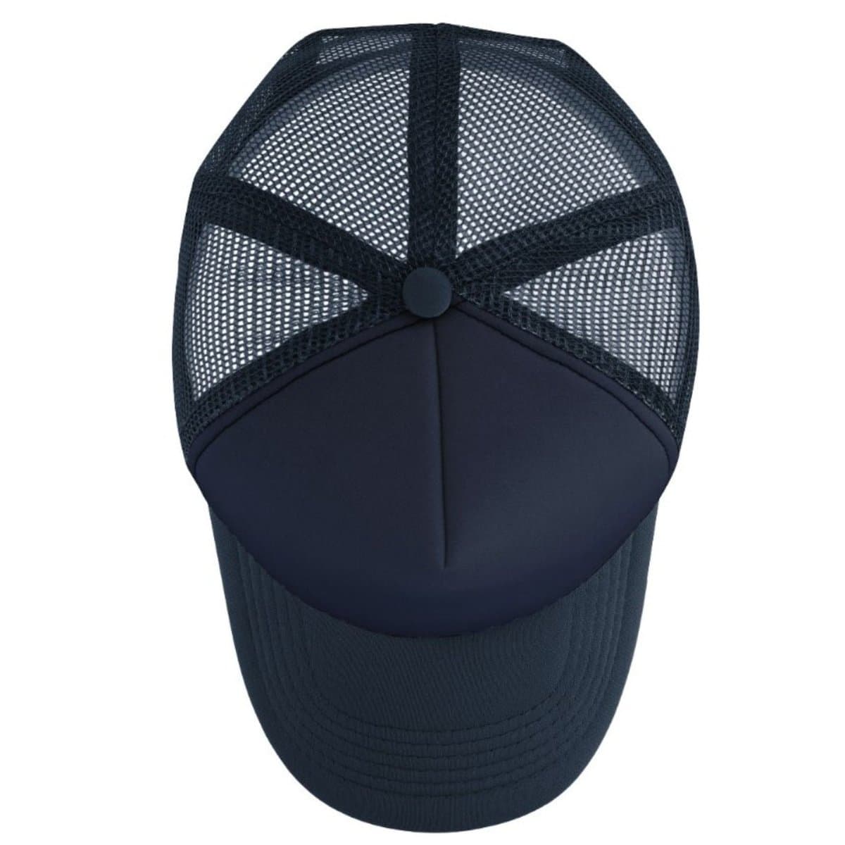 Curved Peak Foam Trucker Cap - Burgundy/Burgandy 50