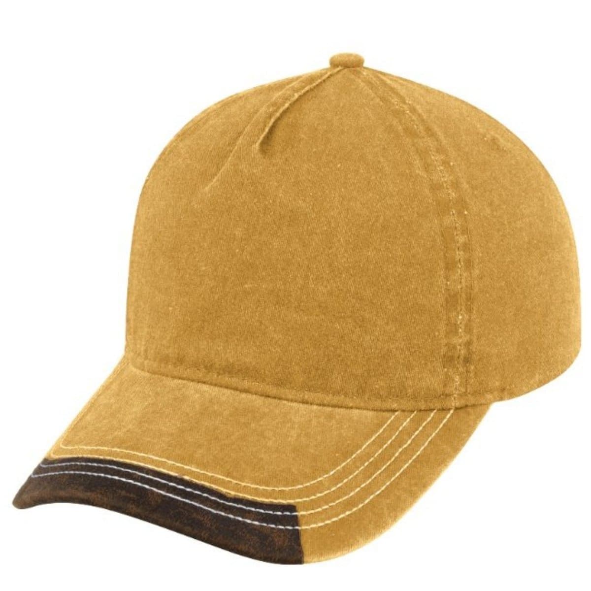 Max Wash 5 Panel Cap - Olive/Brown 19
