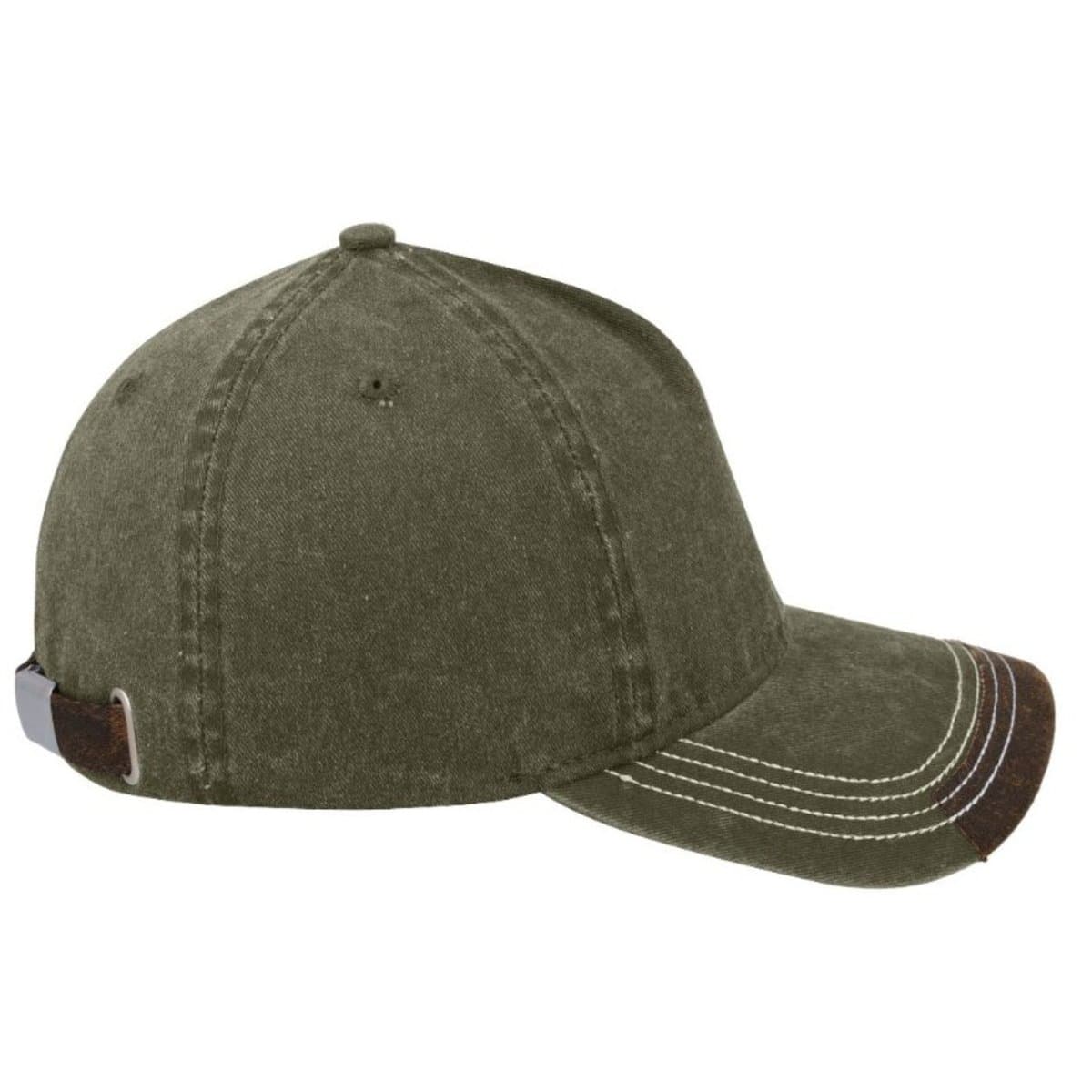 Max Wash 5 Panel Cap - Olive/Brown 30
