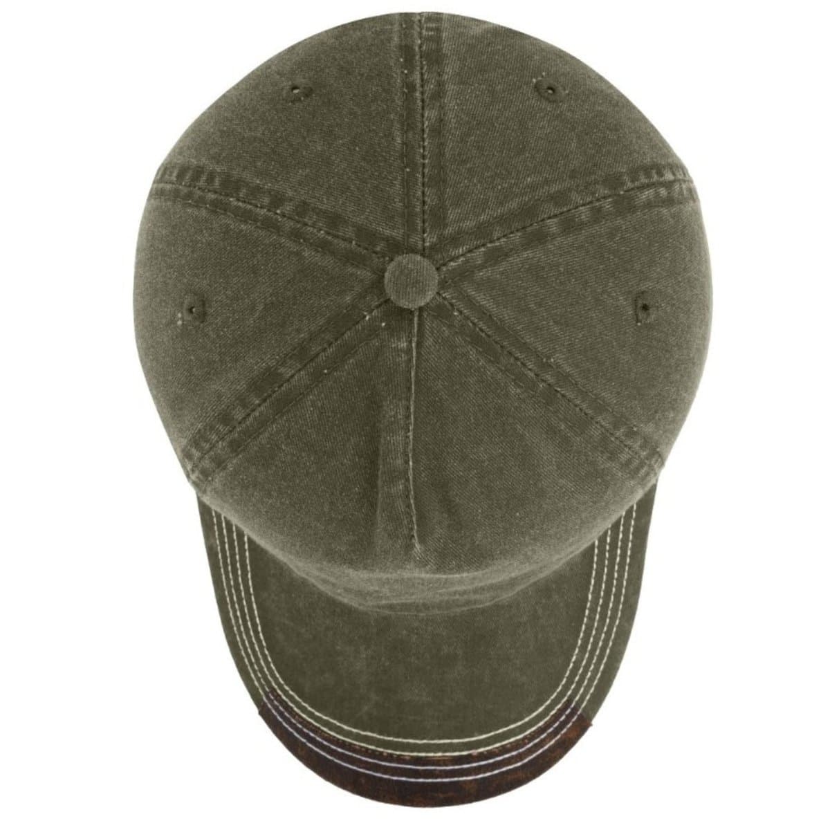 Max Wash 5 Panel Cap - Olive/Brown 32