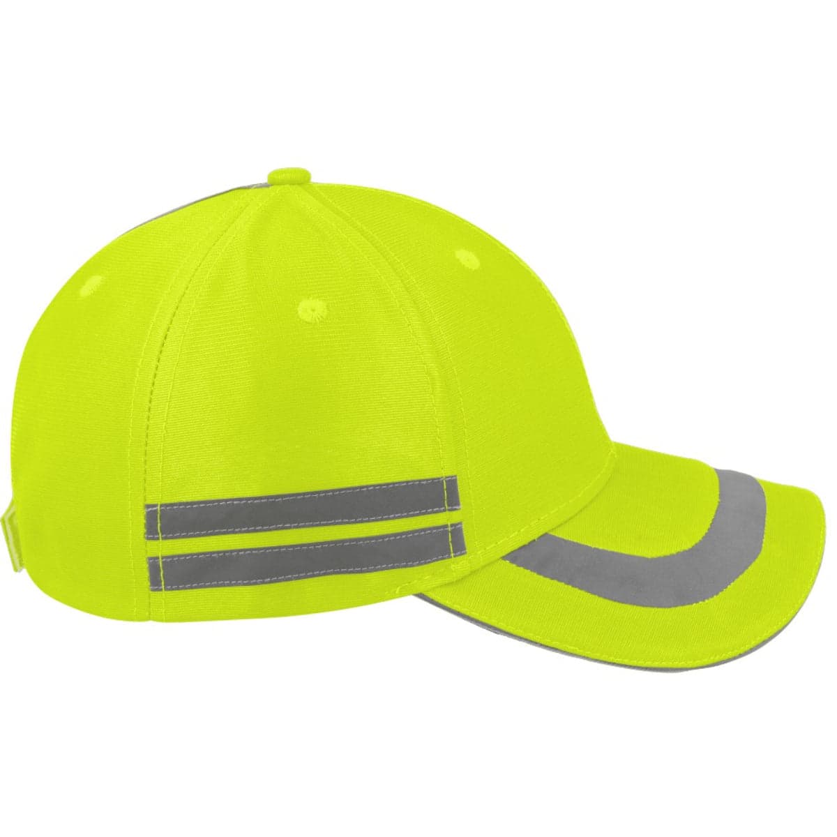 Safety Reflective Cap - Lumo Yellow 12