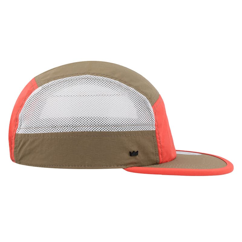 Uflex 6 Panel Active Cap - White/Red/White 30
