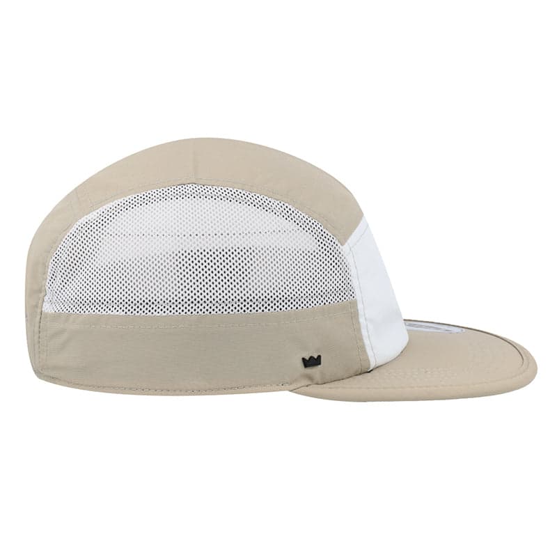 Uflex 6 Panel Active Cap - White/Red/White 36