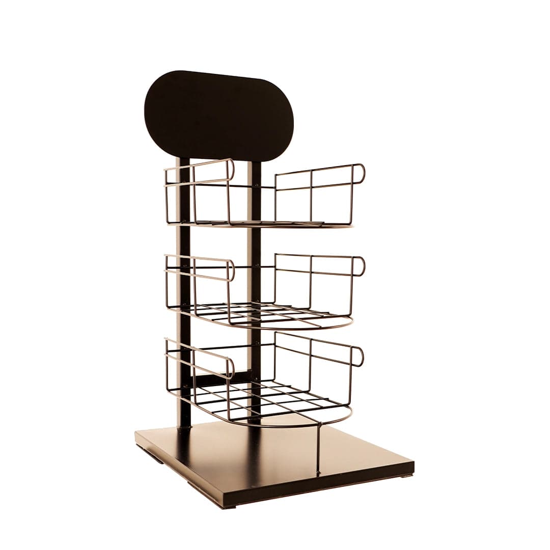 3 Layer Hat Rack 320*370*580 - Black 3 Layer Hat Rack 320*370*580 2