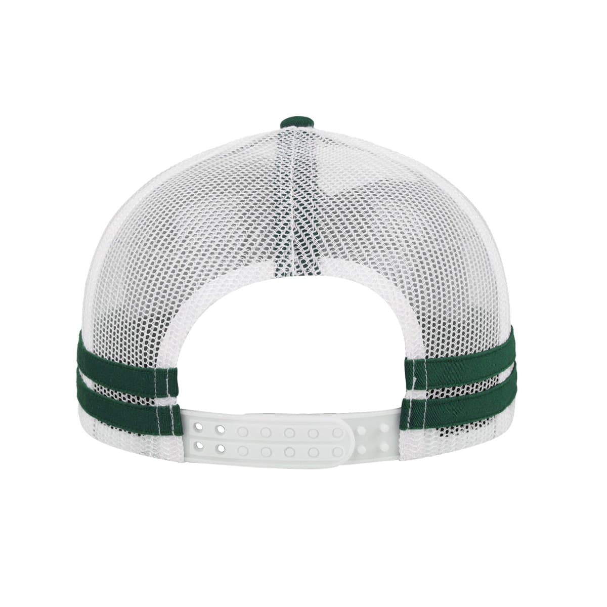 Striped Trucker Cap - Bottle White Bottle 15