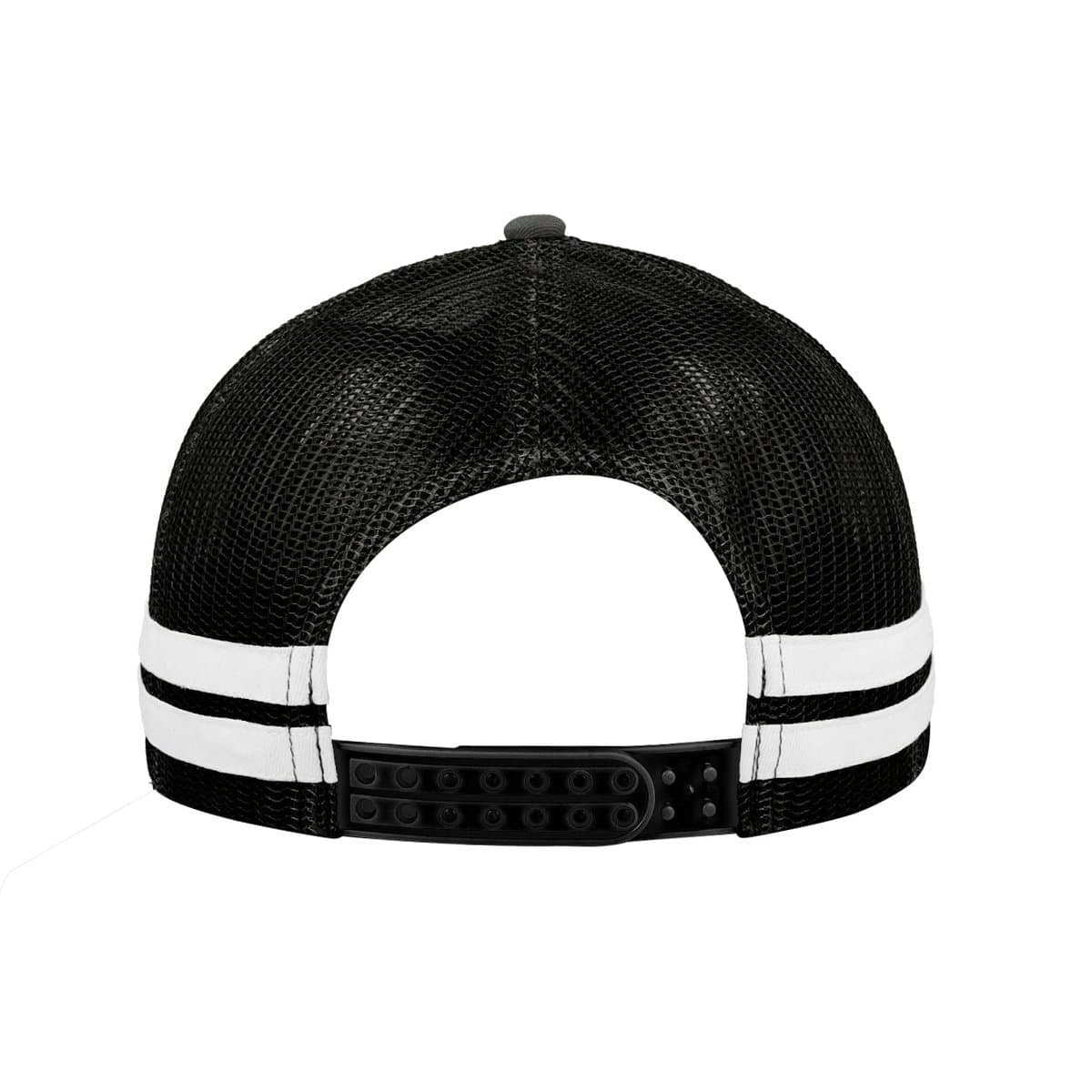 Striped Trucker Cap - Bottle White Bottle 21