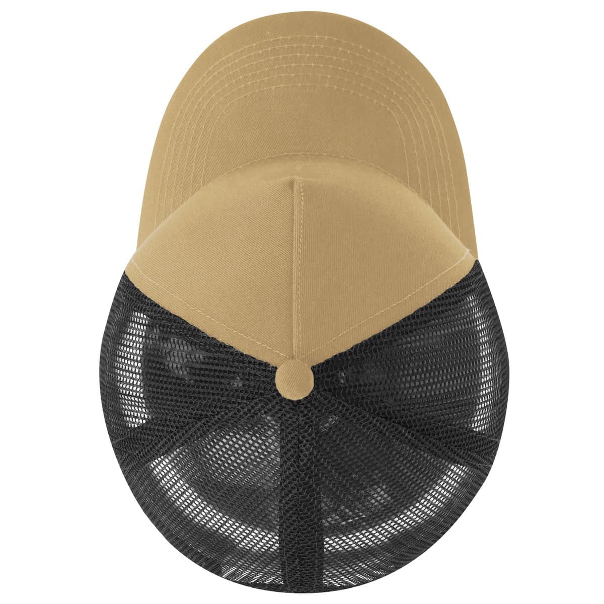 Striped Trucker Cap - Bottle White Bottle 38