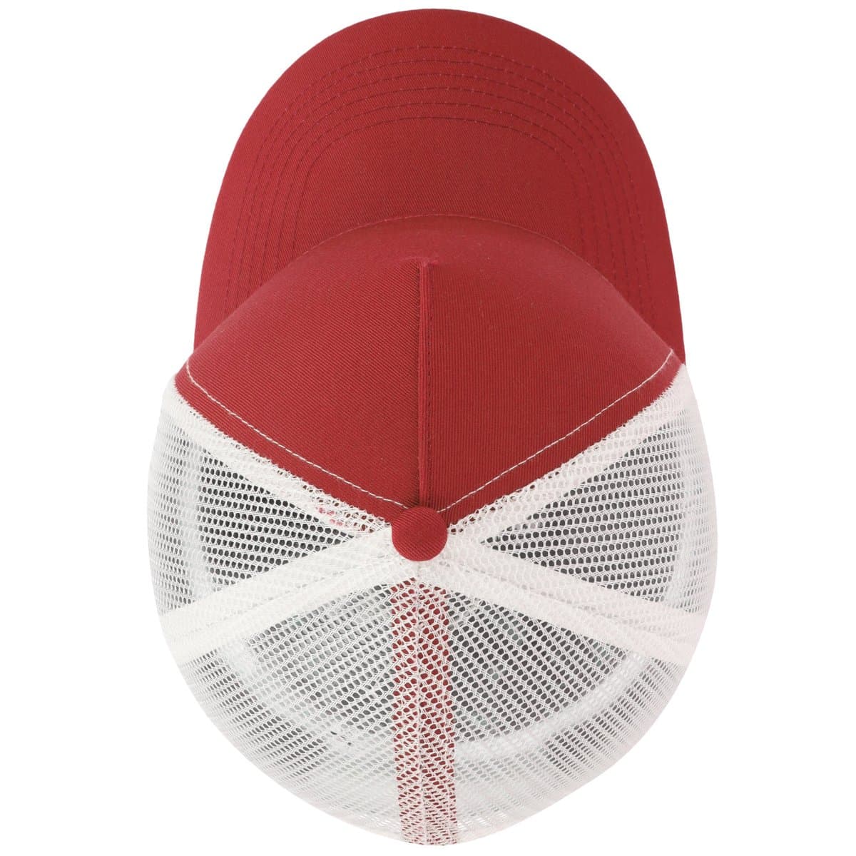 Striped Trucker Cap - Bottle White Bottle 56