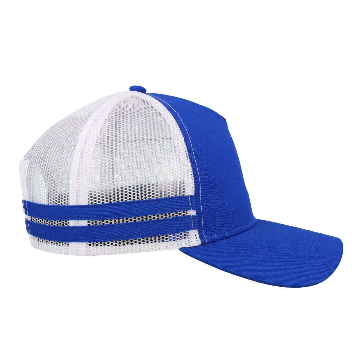 Striped Trucker Cap - Bottle White Bottle 60