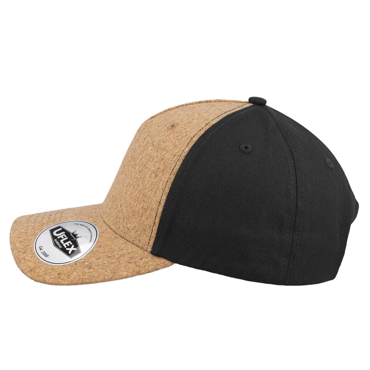 Uflex Cork 5 Panel Cap - Cork/Olive 5