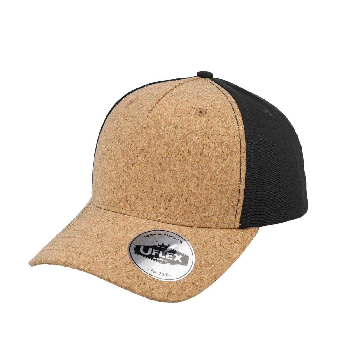 Uflex Cork 5 Panel Cap - Cork/Olive 7