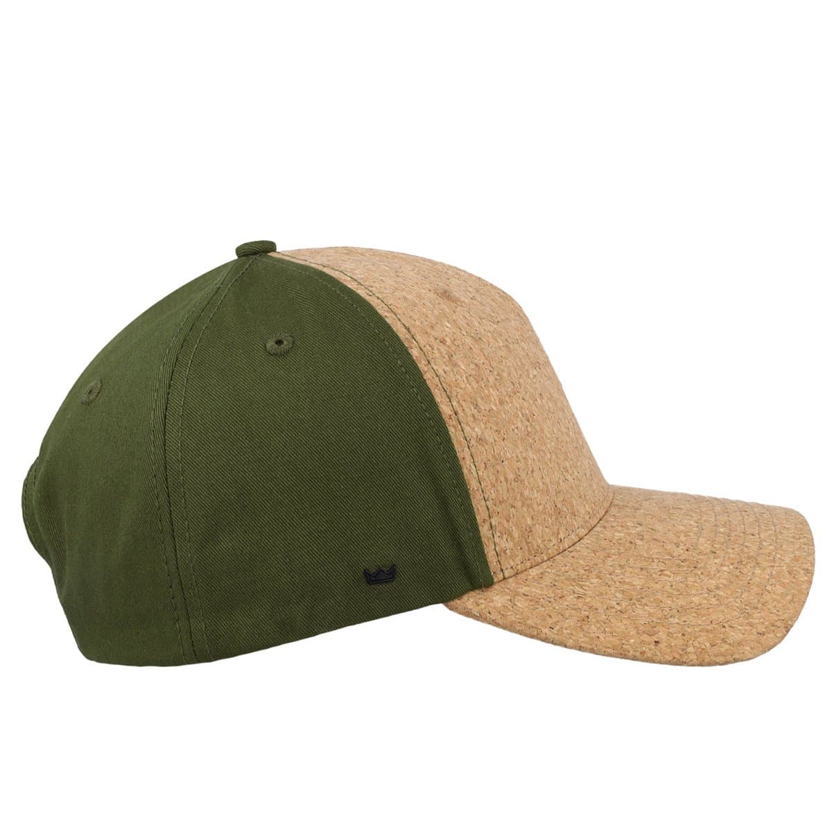 Uflex Cork 5 Panel Cap - Cork/Olive 18