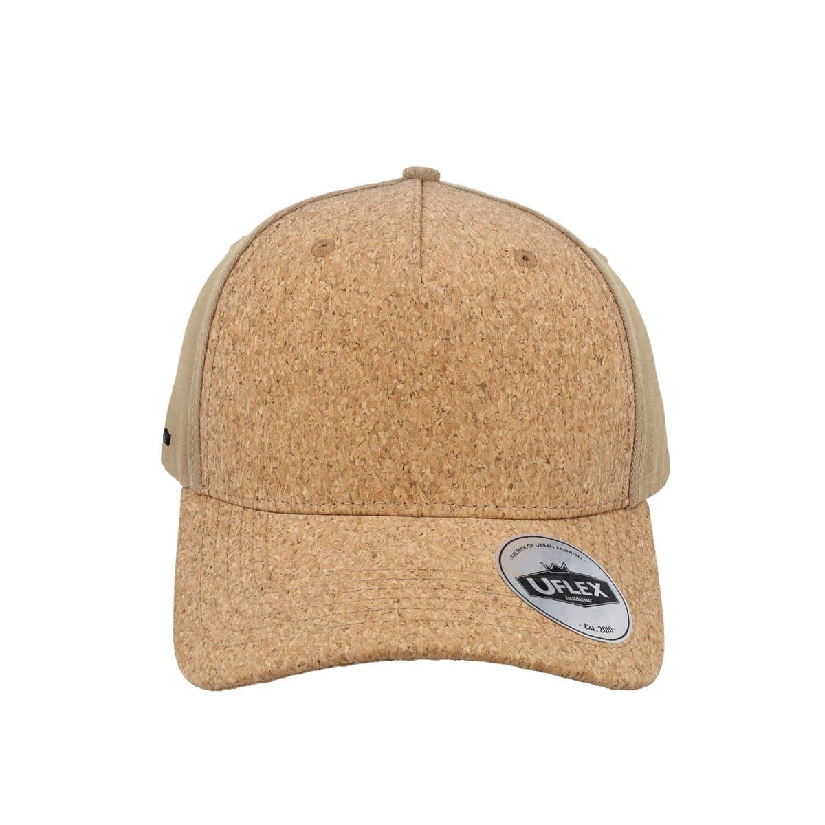 Uflex Cork 5 Panel Cap - Cork/Olive 22