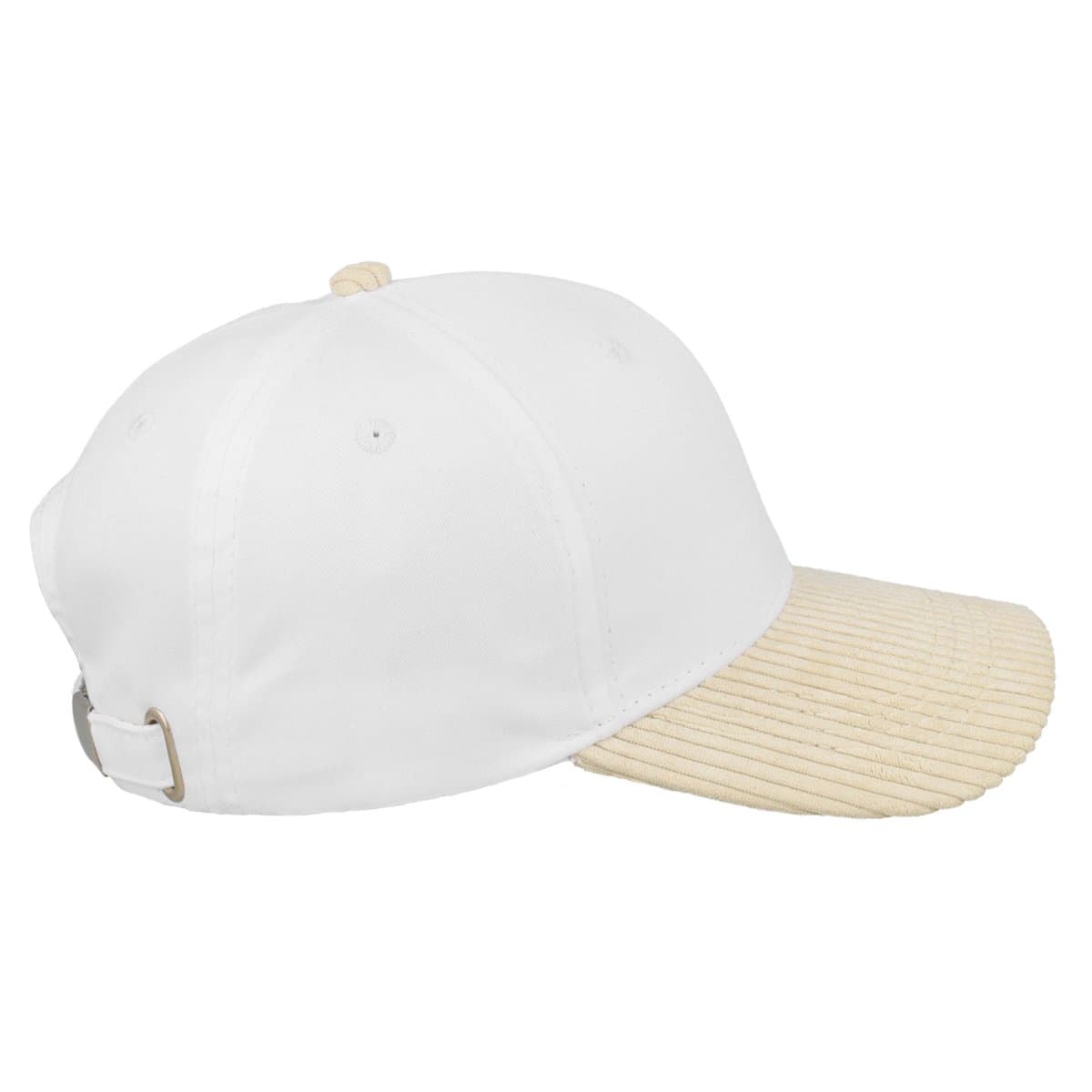 SA Two-Tone 6 Panel Cap - White/Chocolate 17