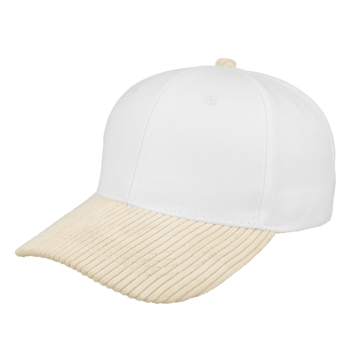 SA Two-Tone 6 Panel Cap - White/Chocolate 14
