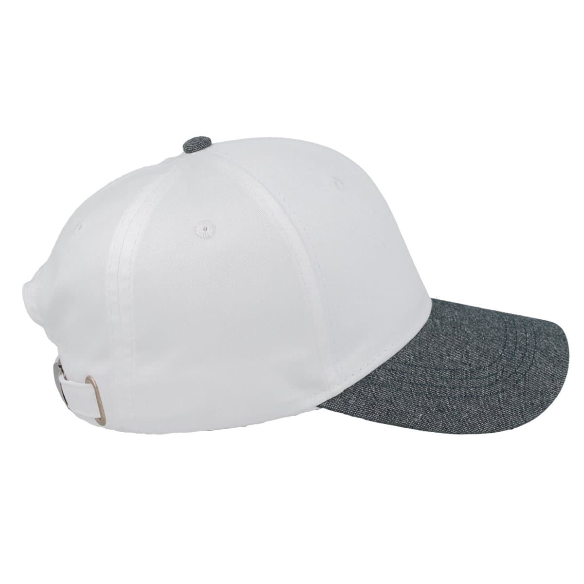 SA Two-Tone 6 Panel Cap - White/Chocolate 23