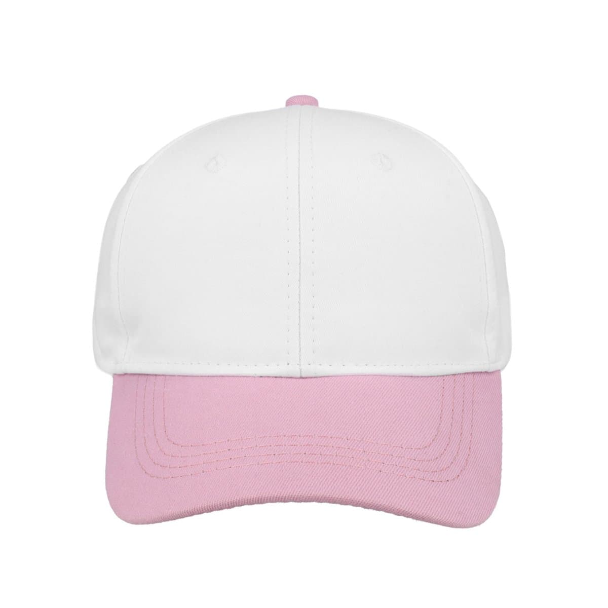 SA Two-Tone 6 Panel Cap - White/Chocolate 25