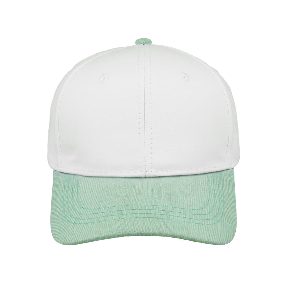 SA Two-Tone 6 Panel Cap - White/Chocolate 31