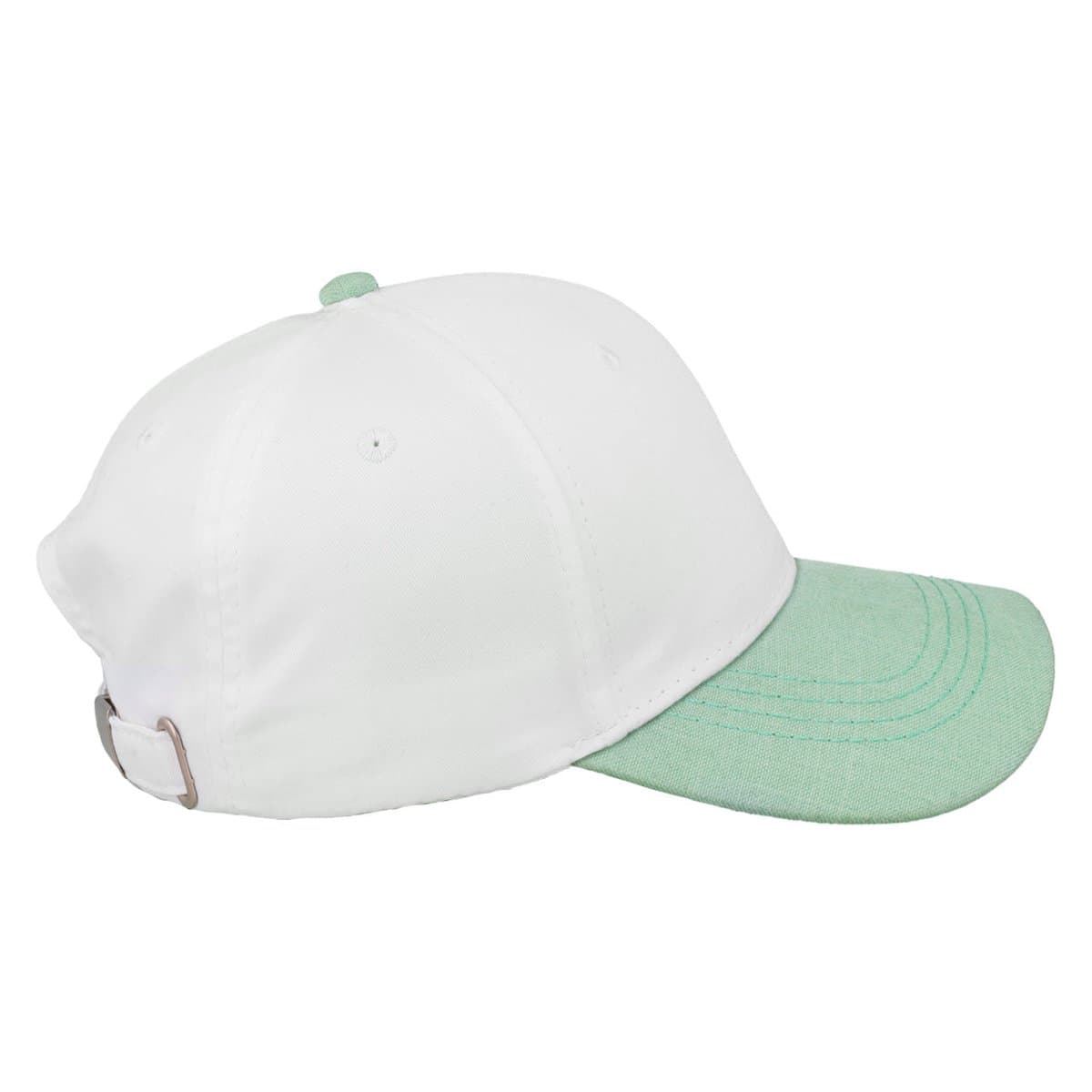 SA Two-Tone 6 Panel Cap - White/Chocolate 35