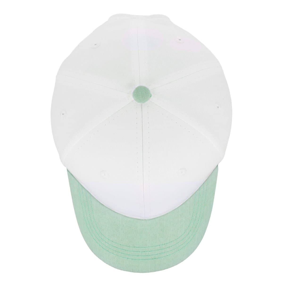 SA Two-Tone 6 Panel Cap - White/Chocolate 36