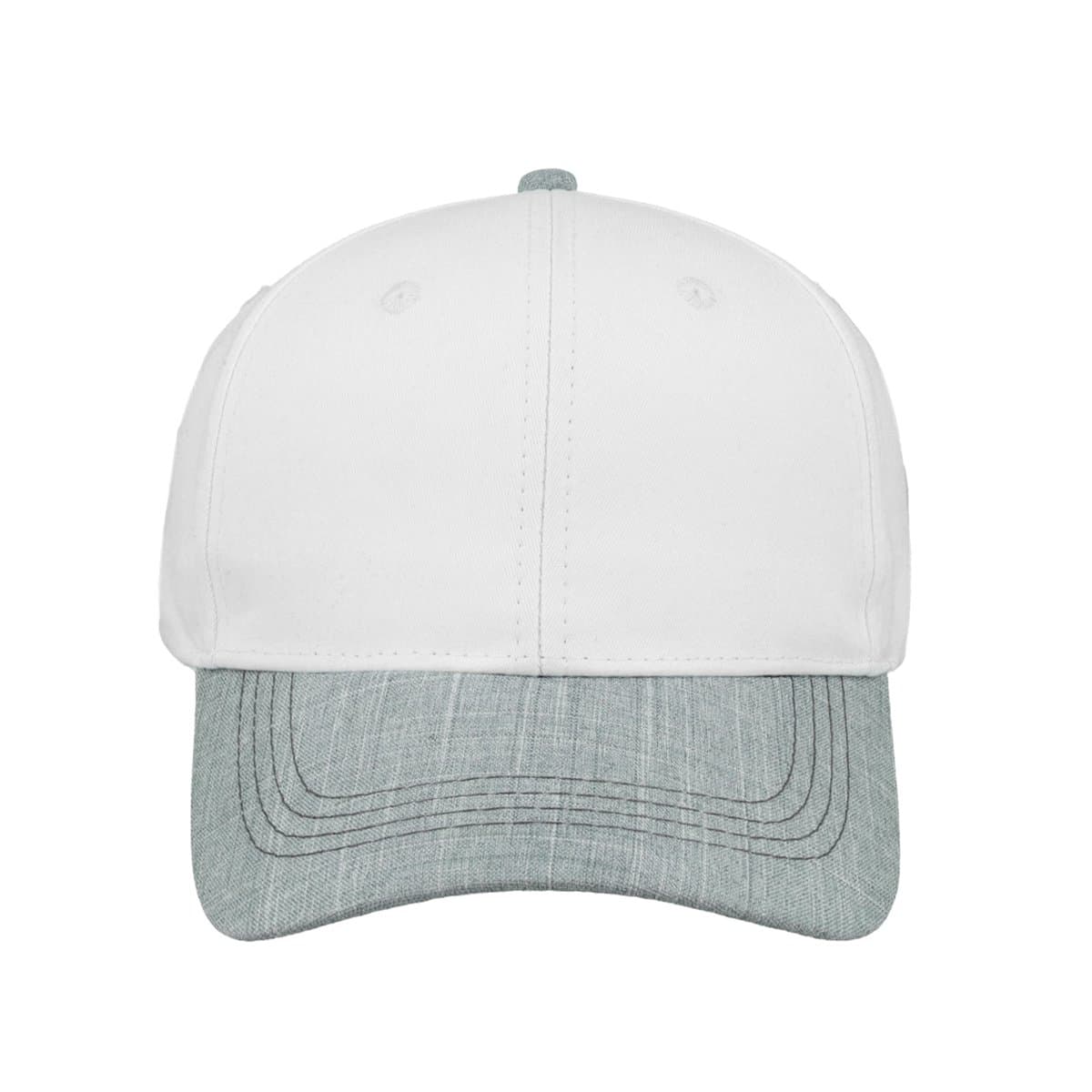 SA Two-Tone 6 Panel Cap - White/Chocolate 37