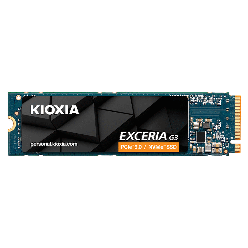KIOXIA EXCERIA G3 NVMe Series/PCIE 5/M.2 2280 2000GB (10,000/9,600) / 1.6M 2
