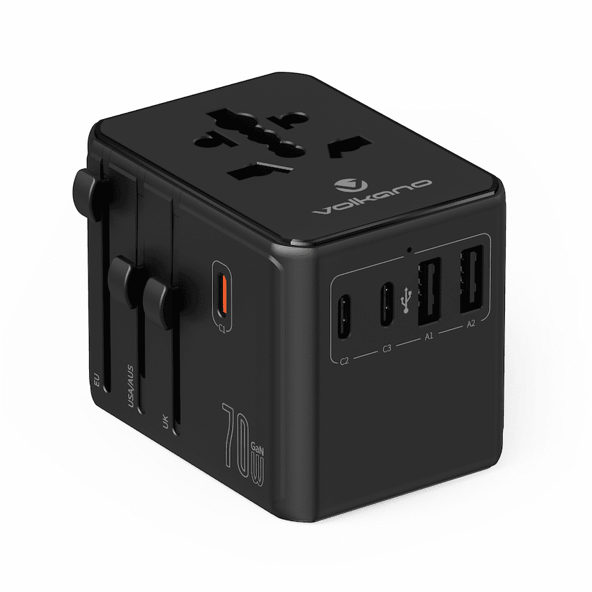Volkano Jetsetter series 70W PD Travel Adaptor 1