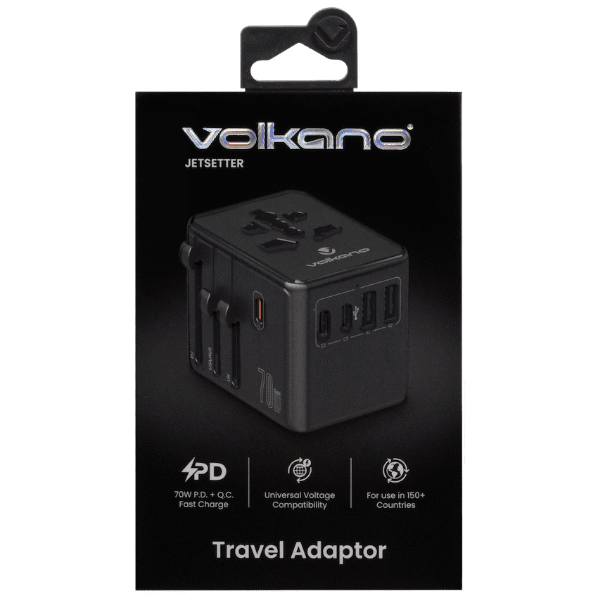 Volkano Jetsetter series 70W PD Travel Adaptor 5