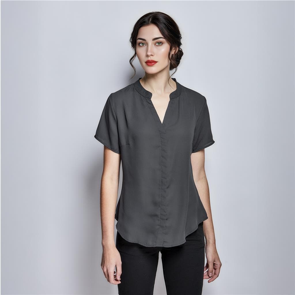 Ladies Short Sleeve Ava Blouse 2