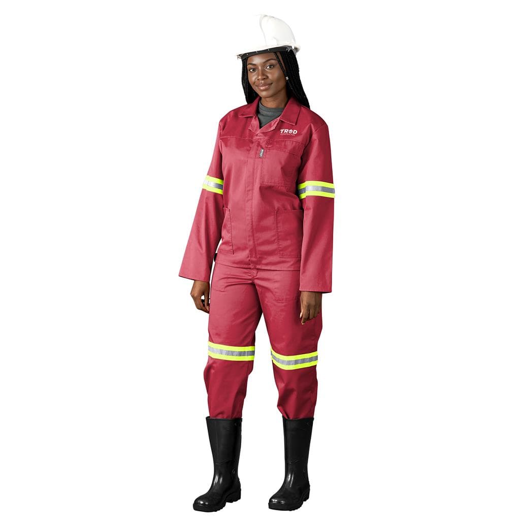 Trade Polycotton Conti Suit - Reflective Arms & Legs - Yellow Tape 5