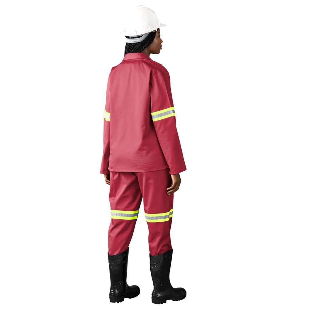 Trade Polycotton Conti Suit - Reflective Arms & Legs - Yellow Tape 2