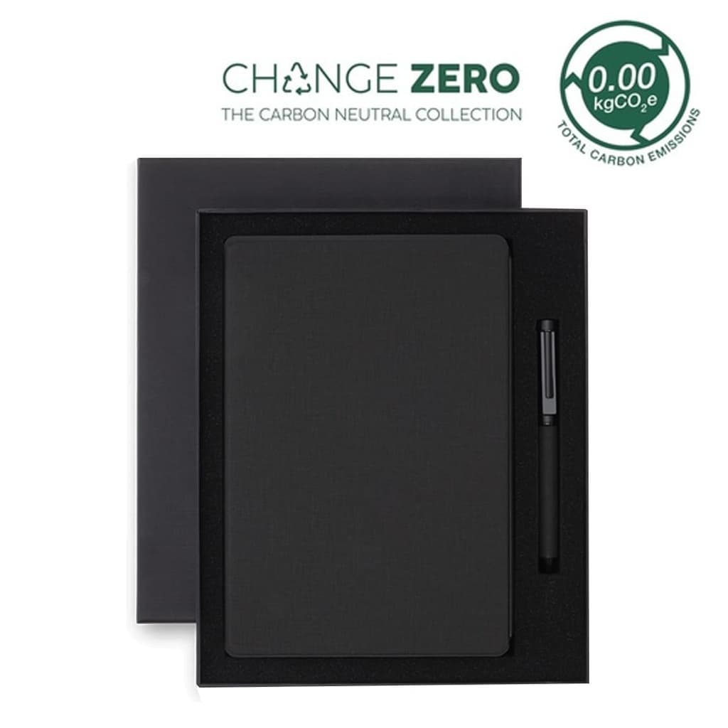 VARDIM - CHANGE ZERO Sustainable Gift Set with Refillable Notebook & Pen 1