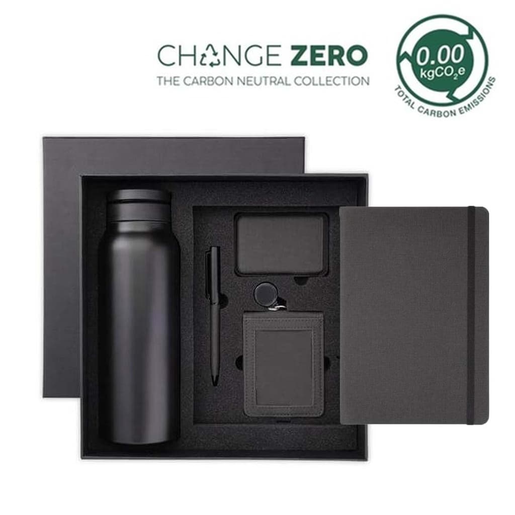 AVEIRO - CHANGE ZERO Sustainable 5pc Gratitude Gift Set - Black 1