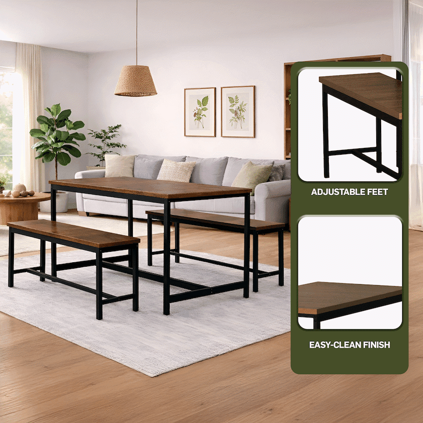 Everfurn Gwen Dining Set 4