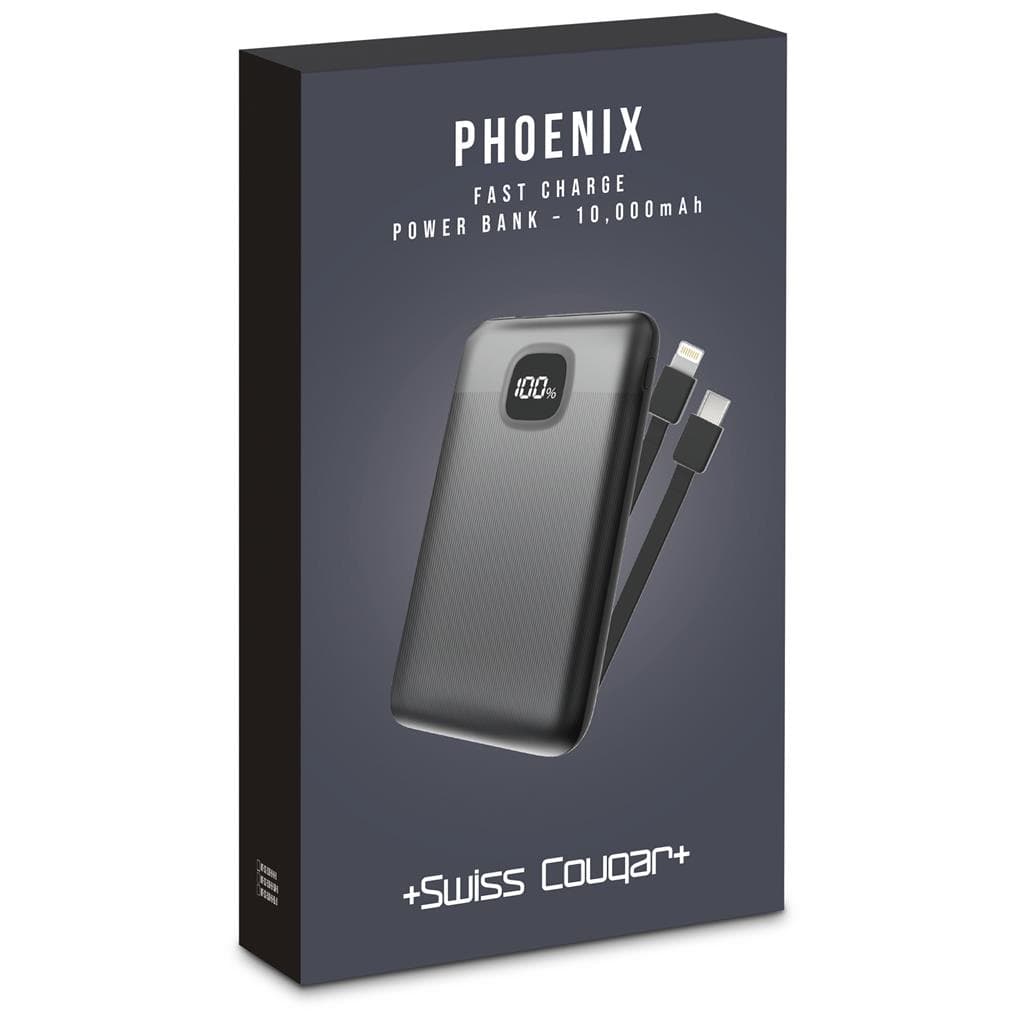 Swiss Cougar Phoenix Fast Charge 22.5W Power Bank - 10,000mAh 3