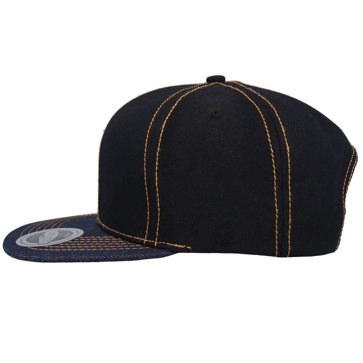 Uflex 6P Flat Peak Snapback - Grey Melange 68