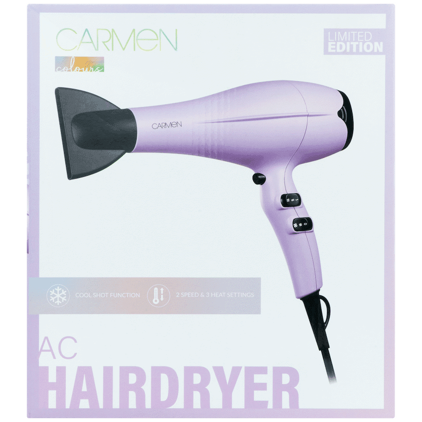 Carmen Colours 2200w AC Hair Dryer 3