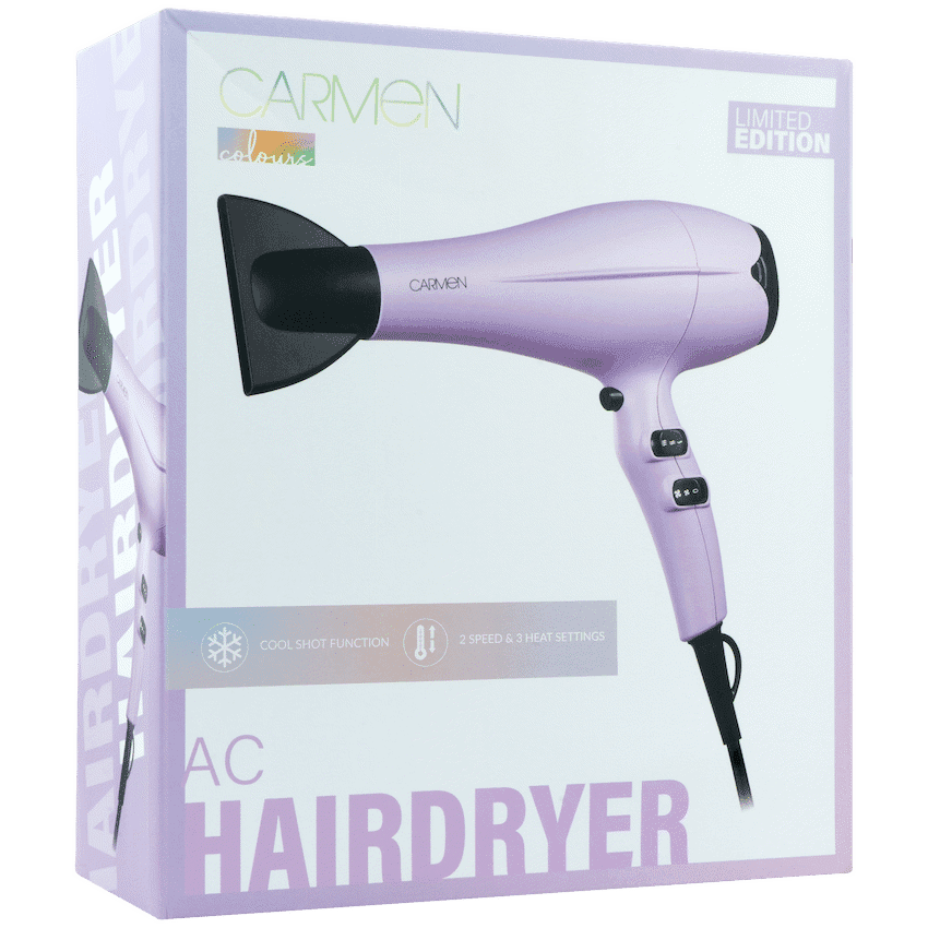 Carmen Colours 2200w AC Hair Dryer 4