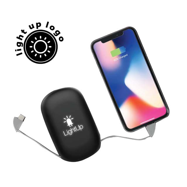 KOVIN - @memorii 10000mAh Suction Power Bank With Light-Up Logo 1