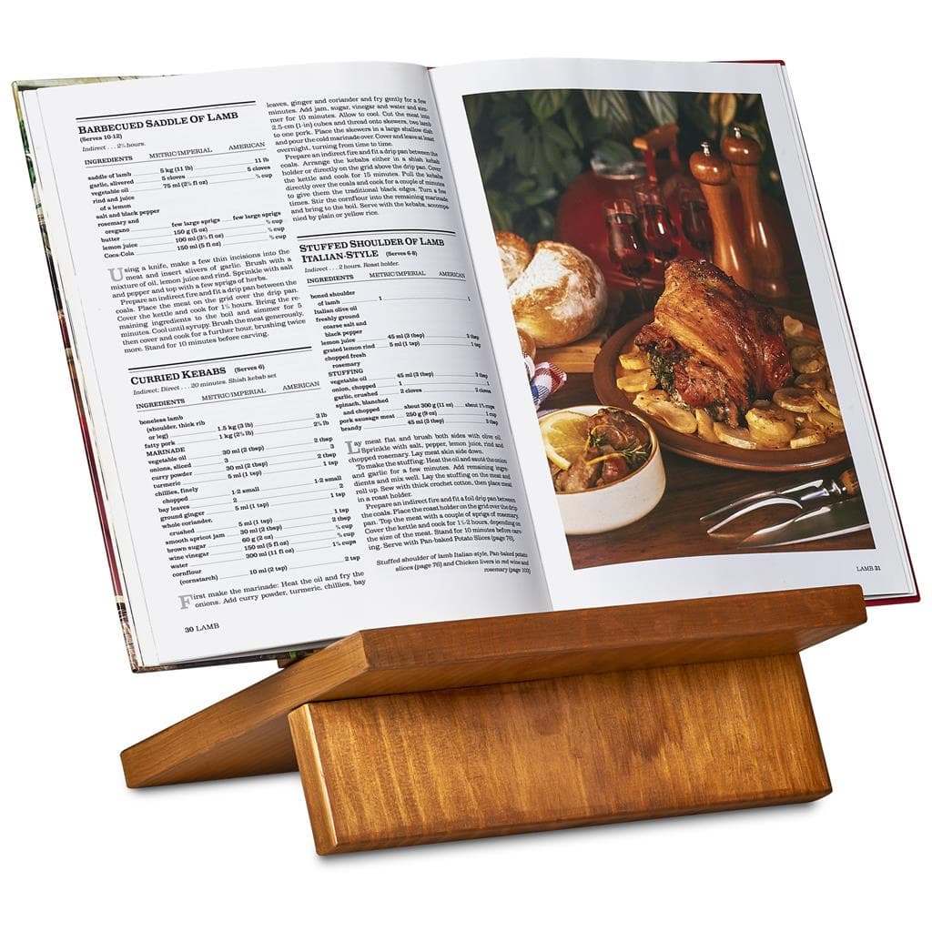 Serendipio Rustic Cookbook Stand 6