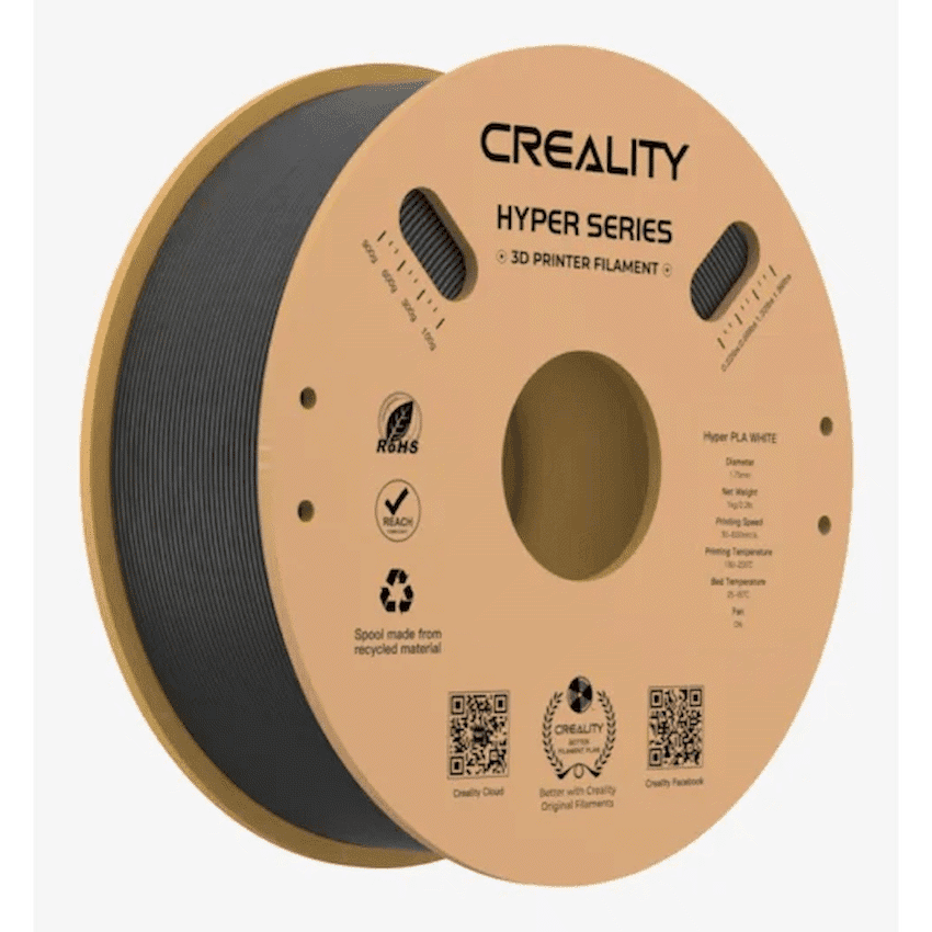 Creality Hyper Foamed PLA Black_1.75_1KG