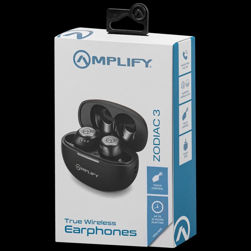 Amplify Zodiac 3 True Wireless Earphones - Black 12